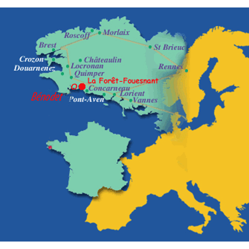 France Bretagne Finistere sud